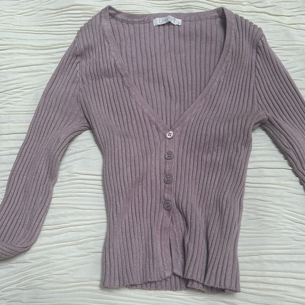 Long sleeve sweater top from Tilly's